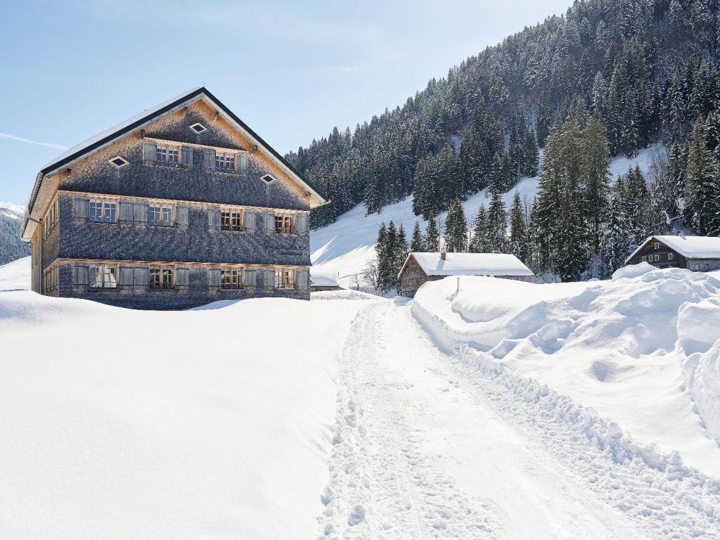 Jagdgasthaus Egender in Schönenbach im Winter