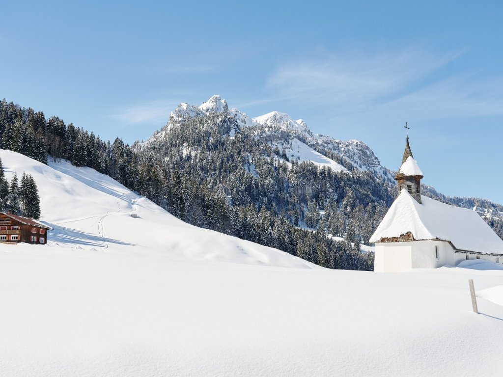 Kapelle Schönenbach im Winter